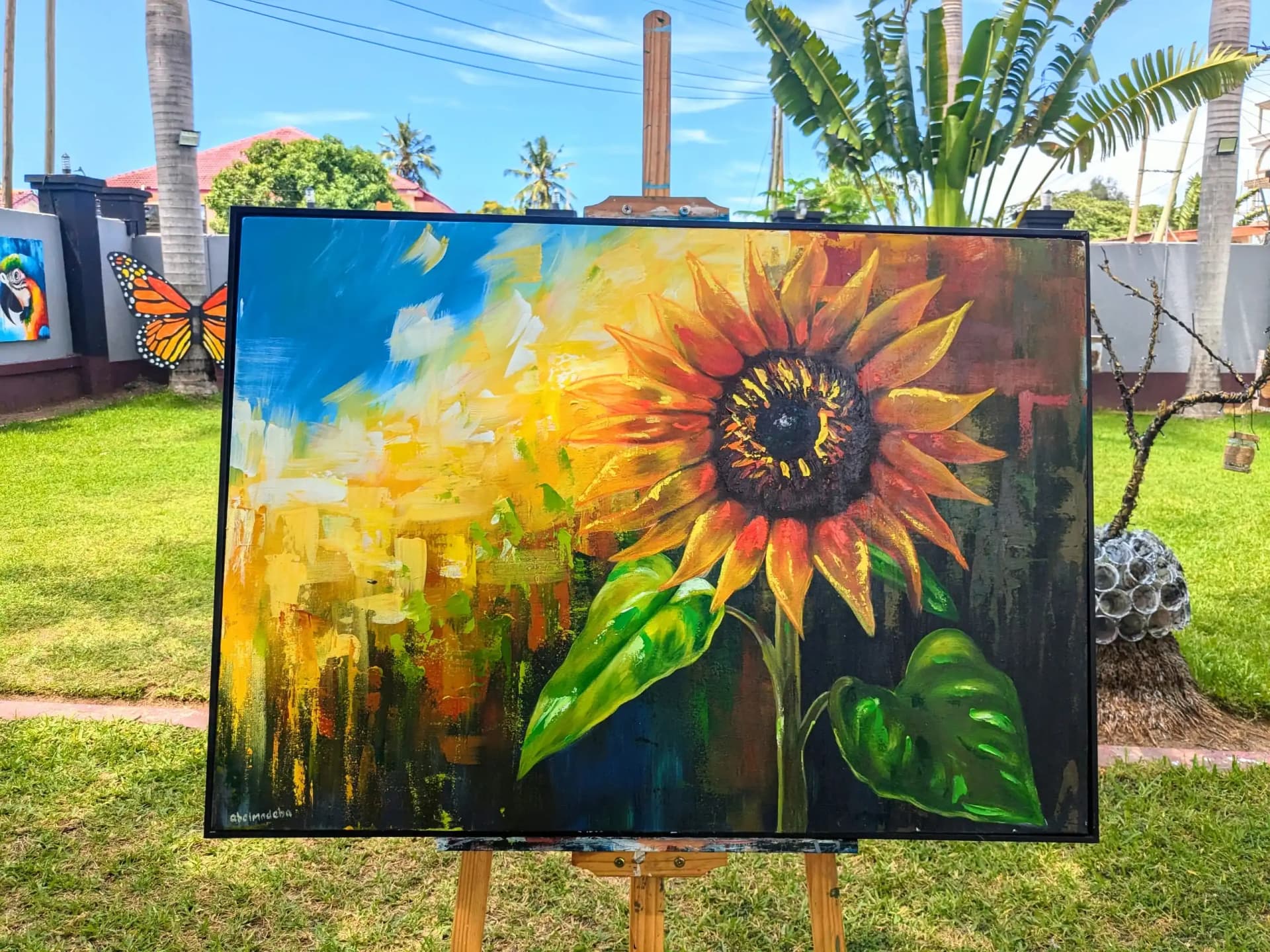 Sunflower by Abel Mndeba - View 1